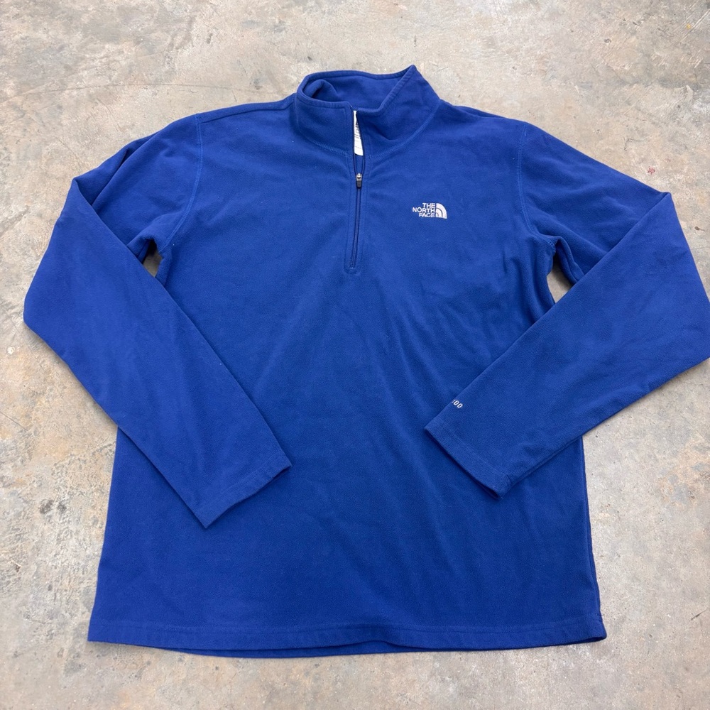 The North Face Kids' Blue Quarter-Zip Fleece Jacket
